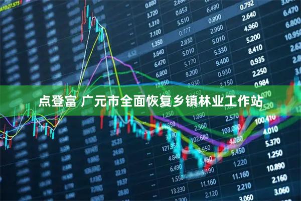 点登富 广元市全面恢复乡镇林业工作站
