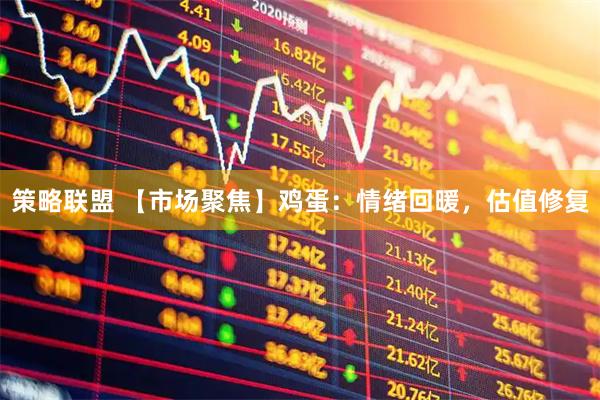 策略联盟 【市场聚焦】鸡蛋：情绪回暖，估值修复